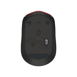 MOUSE LOGITECH M170 ÓPTICO INALÁMBRICO, AMBIDIESTRO, RECEPTOR USB 2.4 GHZ, ROJO