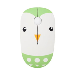 MOUSE TEROS TE-1215S: ÓPTICO INALÁMBRICO, BLANCO Y VERDE, 1000 DPI, RECEPTOR USB