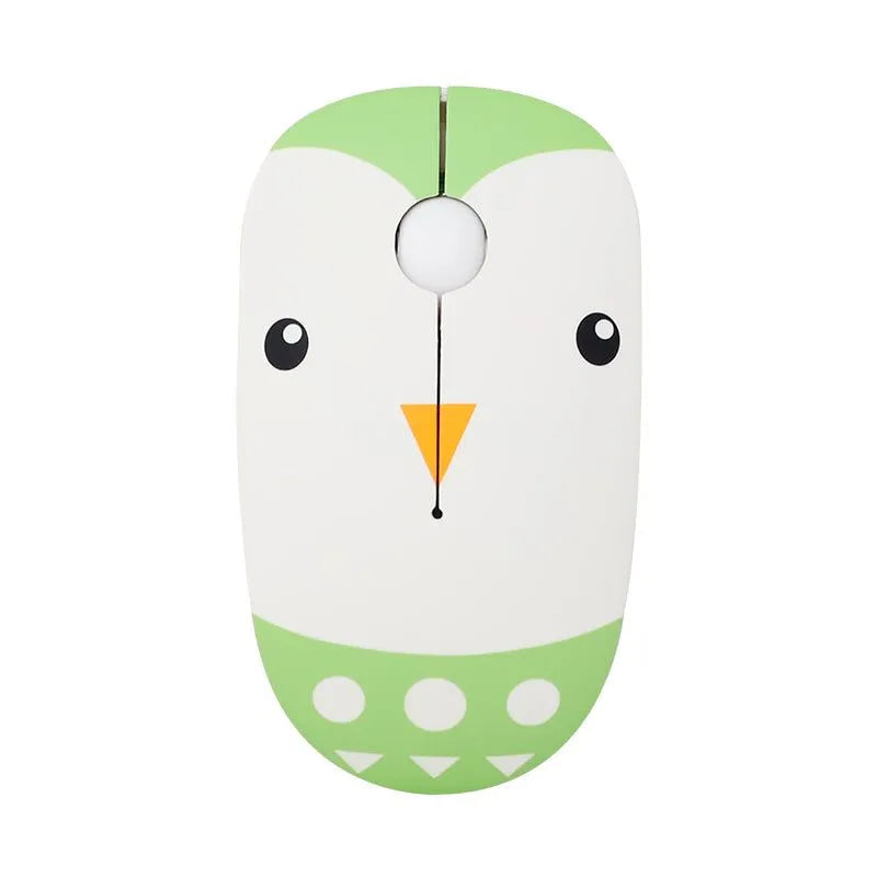 MOUSE TEROS TE-1215S: ÓPTICO INALÁMBRICO, BLANCO Y VERDE, 1000 DPI, RECEPTOR USB
