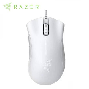 MOUSE GAMER RAZER: DEATHADDER ESSENTIAL 6400 DPI SWITCH MECÁNICO, COLOR BLANCO