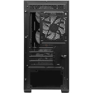 CAJA DE PC MSI MAG FORGE M100A MINI TORRE - COMPATIBLE CON MICRO-ATX Y MINI-ITX, PANEL FRONTAL MALLADO, INCLUYE 4 VENTILADORES RGB