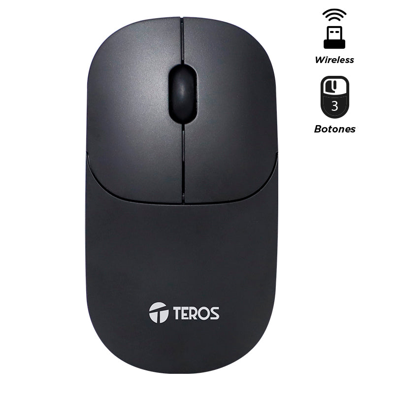 MOUSE TEROS STD WIRELESS TE1217 BK