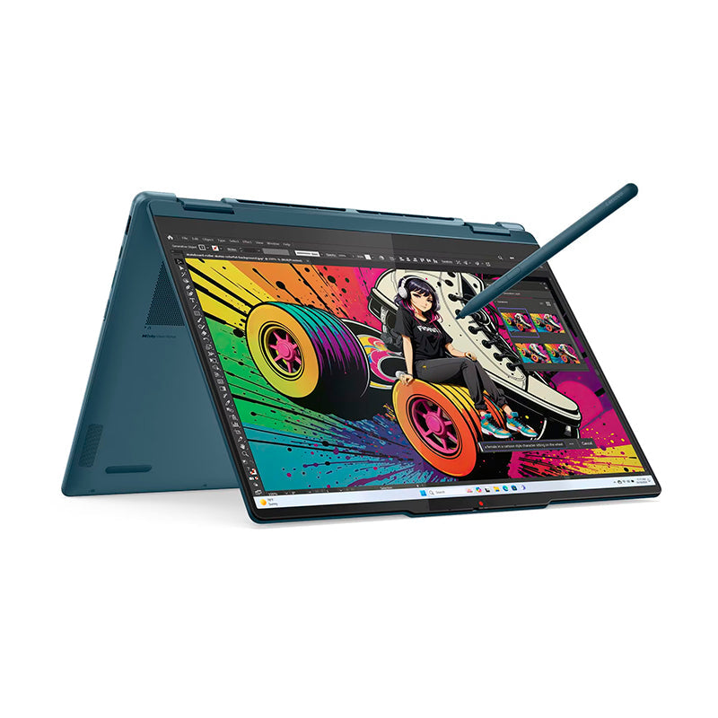 NOTEBOOK LENOVO YOGA 7 2-IN-1 14AKP10, 14” WUXGA OLED, AMD RYZEN AI 7 350 2.0 / 5.0 GHZ