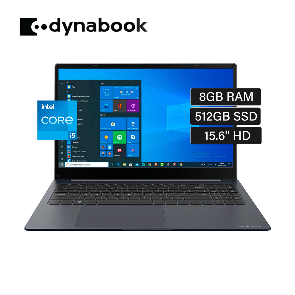 NOTEBOOK DYNABOOK SATELLITE PRO C50-K: PORTÁTIL PROFESIONAL DE ALTO RENDIMIENTO CON PANTALLA DE 15.6