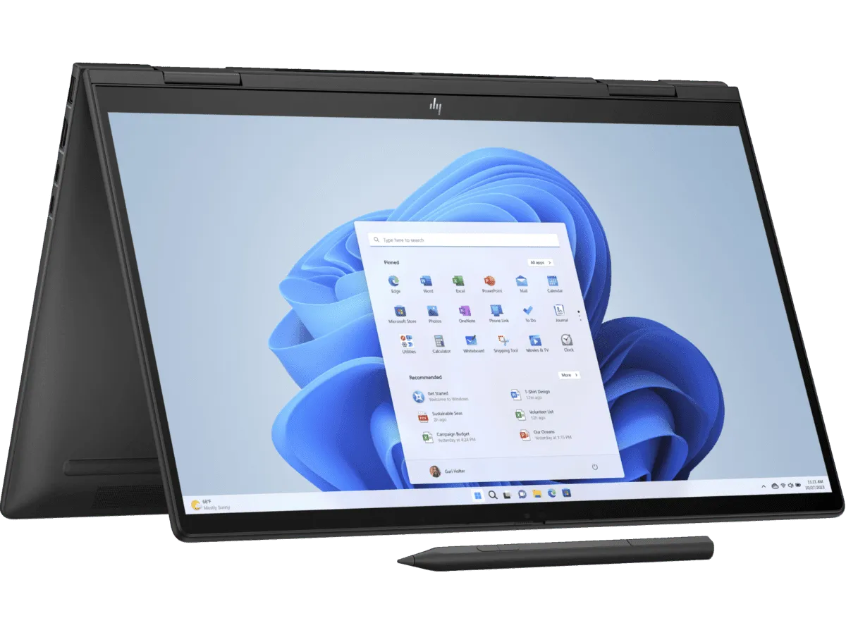 NOTEBOOK HP ENVY X360 2-IN-1 15-FH0004LA CON AMD RYZEN 7 7730U HASTA 4.5GHZ Y 16GB LPDDR4X-4266
