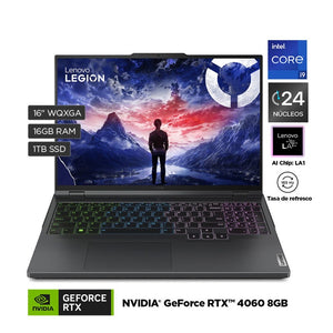 LAPTOP GAMER LENOVO LEGION PRO 5 - PANTALLA 16