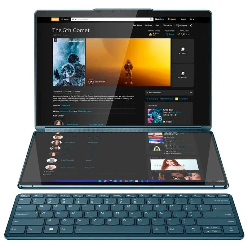 NOTEBOOK LENOVO YOGA BOOK 9 13IRU8, PANTALLA DUAL 2 X 13.3