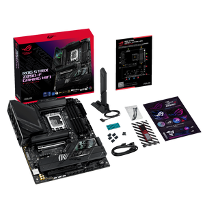 PLACA BASE ASUS ROG STRIX Z890-F GAMING WIFI 7, DDR5, LGA 1851AL, ALTO RENDIMIENTO PARA GAMERS AVANZADOS