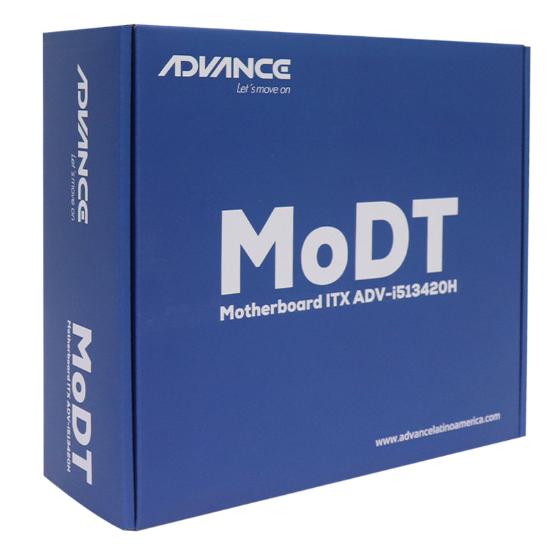 PLACA BASE ITX ADVANCE MoDT CON PROCESADOR INTEL CORE i5-13420H, COMPATIBILIDAD VERSÁTIL Y RENDIMIENTO ÓPTIMO