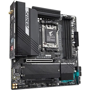 TARJETA MADRE MICRO-ATX GIGABYTE AORUS B650M ELITE AX PARA PROCESADORES AMD RYZEN 7000, SOPORTE HASTA 128GB DDR5, HDMI Y WI-FI 6E