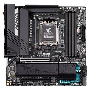 TARJETA MADRE MICRO-ATX GIGABYTE AORUS B650M ELITE AX PARA PROCESADORES AMD RYZEN 7000, SOPORTE HASTA 128GB DDR5, HDMI Y WI-FI 6E