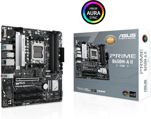 PLACA BASE ASUS PRIME B650M-A II AMD AM5 CON TECNOLOGÍA DE VANGUARDIA