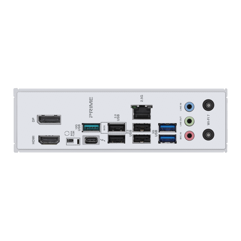 PLACA BASE ASUS PRIME Z890-P WIFI ATX: CHIPSET INTEL Z890, SOCKET LGA 1851, COMPATIBLE DDR5, CONECTIVIDAD HDMI Y DISPLAYPORT, RANURAS M.2 Y SATA 6GB, BLUETOOTH V5.4, USB 10GB