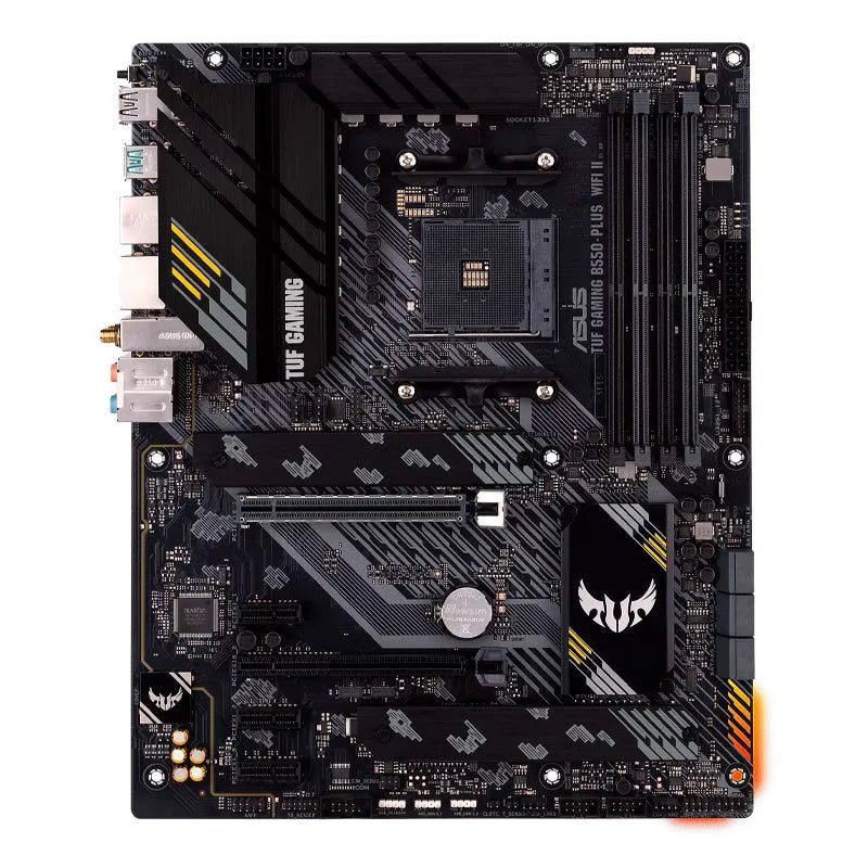 PLACA BASE ASUS TUF GAMING B550-PLUS WIFI II - CHIPSET AMD B550, SOCKET AM4, FORMATO ATX