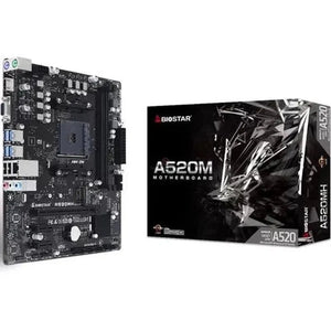 PLACA BASE BIOSTAR A520MH MB0578 - CHIPSET A520, SOCKET AM4, DDR4, USB 3.2, HDMI