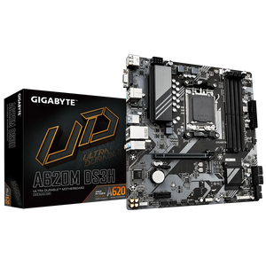 PLACA BASE GIGABYTE A620M DS3H (REV. 1.0) CON CHIPSET AMD A620, SOCKET AM5, FORMATO MICRO ATX