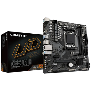 PLACA BASE GIGABYTE A620M H AM5 - COMPATIBLE CON DDR5 Y PROCESADORES AMD RYZEN SERIE 7000/8000