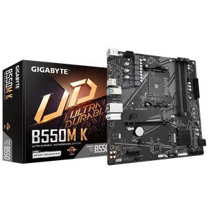 PLACA BASE GIGABYTE B550M K (REV. 1.0) - CHIPSET AMD B550, SOCKET AM4, FORMATO MICRO ATX