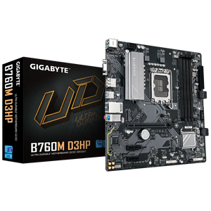 PLACA BASE GIGABYTE MICRO ATX B760M D3HP CON CHIPSET INTEL B760 Y SOCKET LGA1700