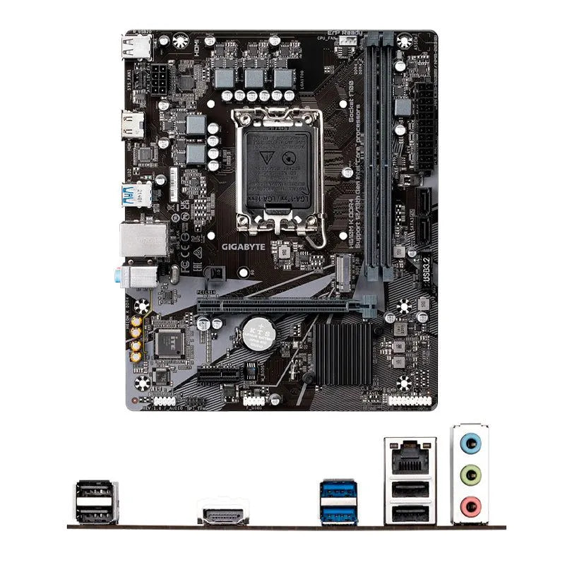 PLACA BASE GIGABYTE H610M K DDR4 (REV. 1.0) - CHIPSET INTEL H610, SOCKET LGA1700, FORMATO MICRO ATX