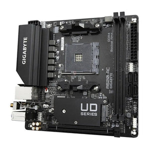 PLACA BASE GIGABYTE MINI-ITX A520I AC: CHIPSET AMD A520, SOPORTE HASTA 64GB DDR4, HDMI, COMPATIBLE CON PROCESADORES AMD S-AM4