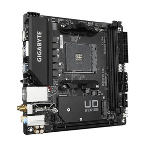 PLACA BASE GIGABYTE MINI-ITX A520I AC: CHIPSET AMD A520, SOPORTE HASTA 64GB DDR4, HDMI, COMPATIBLE CON PROCESADORES AMD S-AM4