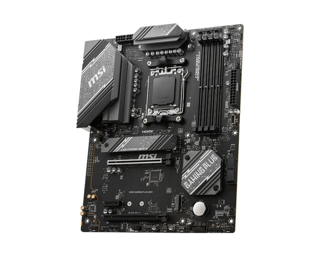 PLACA BASE MSI GAMING: AMD AM5 B650 GAMING PLUS WIFI V2 CON CHIPSET AVANZADO Y CONECTIVIDAD INALÁMBRICA