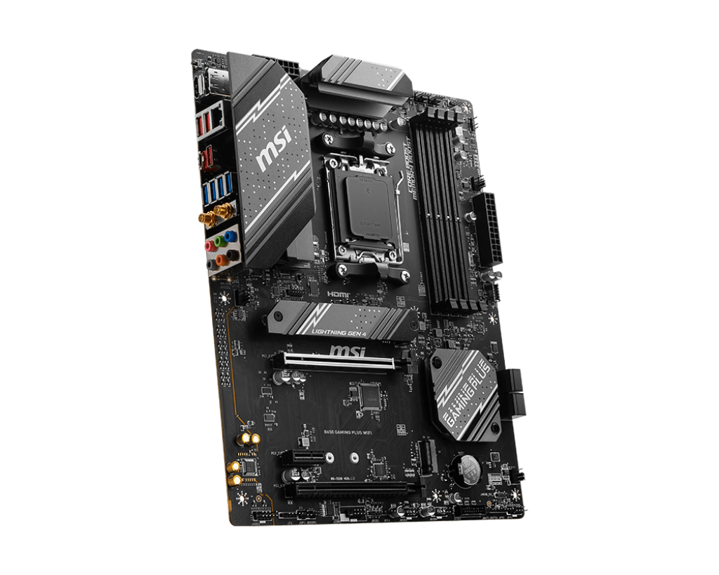 PLACA BASE MSI GAMING: AMD AM5 B650 GAMING PLUS WIFI V2 CON CHIPSET AVANZADO Y CONECTIVIDAD INALÁMBRICA
