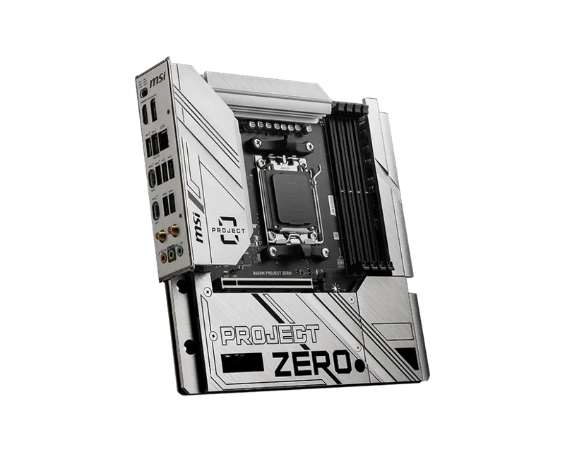 PLACA BASE MSI B650M PROYECTO CERO - CHIPSET AMD B650, SOCKET AM5, FORMATO MATX