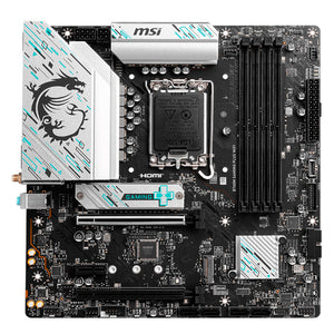 PLACA BASE MSI GAMING: B760M GAMING PLUS WIFI, CHIPSET INTEL B760, SOCKET LGA1700, HDMI, DP, FORMATO MATX, RENDIMIENTO AVANZADO Y CONECTIVIDAD MEJORADA
