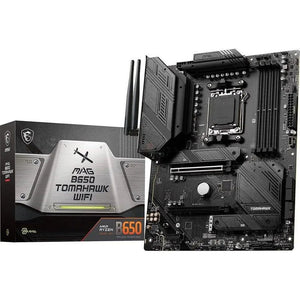 PLACA BASE ATX MSI MAG B650 TOMAHAWK WIFI - CHIPSET AMD B650, SOCKET AM5, CONECTIVIDAD WIFI INTEGRADA