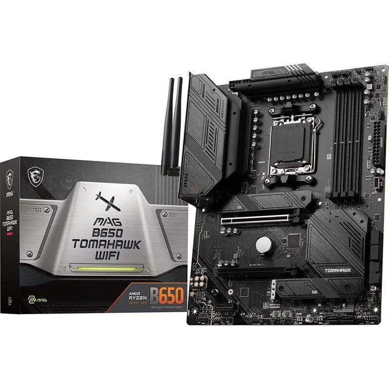 PLACA BASE ATX MSI MAG B650 TOMAHAWK WIFI - CHIPSET AMD B650, SOCKET AM5, CONECTIVIDAD WIFI INTEGRADA