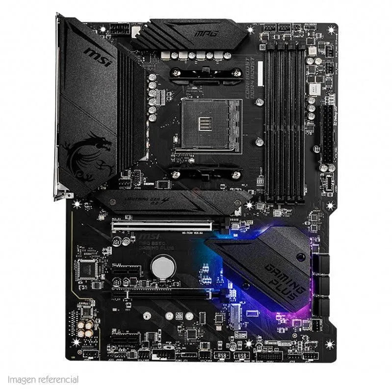 PLACA BASE MSI MPG B550 GAMING PLUS - SOCKET AM4, HDMI, DISPLAYPORT, USB 3.2 GEN 2