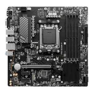 MOTHERBOARD MSI PRO B650M-P: CHIPSET AMD B650, SOCKET AM5, FORMATO MATX
