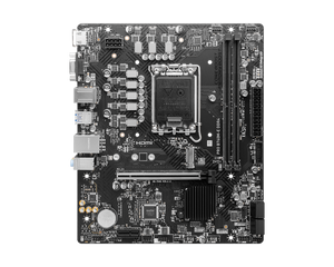 PLACA BASE MICRO-ATX MSI PRO B760M-E CON CHIPSET INTEL B760, COMPATIBLE LGA1700, HDMI Y VGA