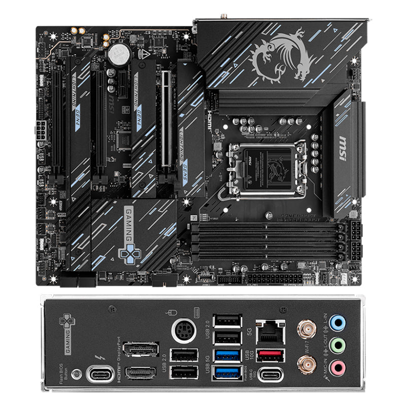 PLACA BASE MSI: Z890 GAMING PLUS CON WI-FI 7, SOPORTE DDR5 Y SOCKET LGA 1851