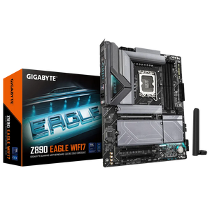 PLACA MADRE GIGABYTE Z890 EAGLE WIFI7, DDR5, LGA 1851 – RENDIMIENTO SUPERIOR Y CONECTIVIDAD AVANZADA PARA GAMERS Y ENTUSIASTAS