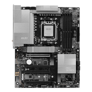 PLACAS MADRE ATX MSI PRO X870-P WIFI PARA PROCESADORES AMD RYZEN AM5 CON SOPORTE DDR5 Y CONECTIVIDAD INALÁMBRICA AVANZADA