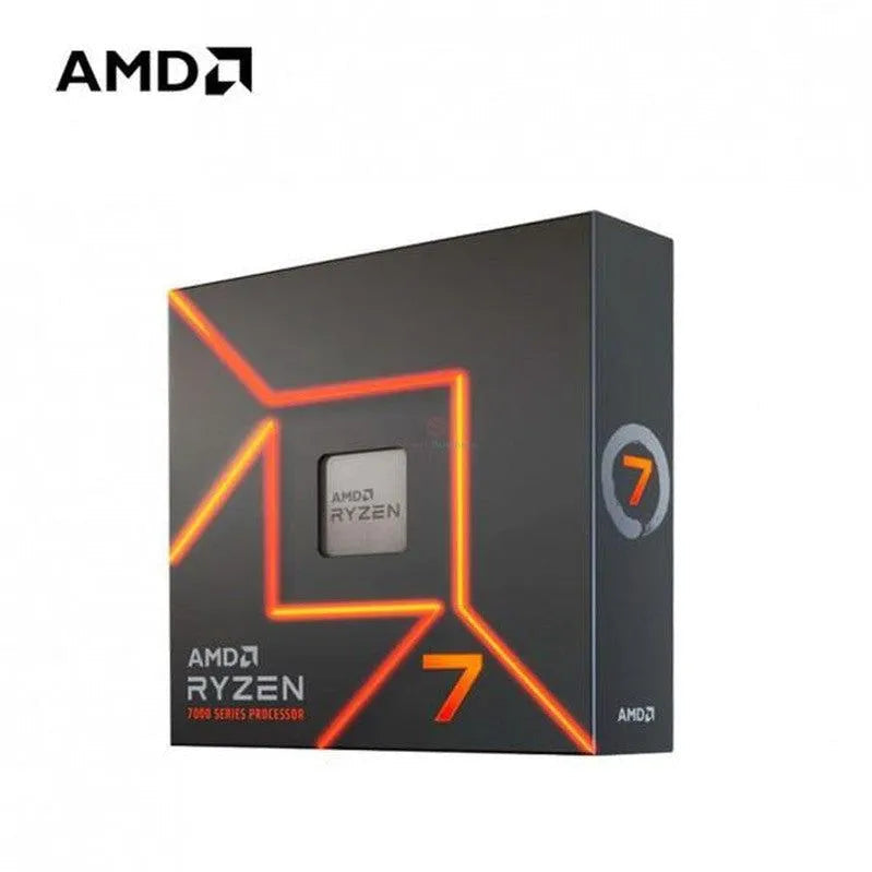 PROCESADOR AMD RYZEN 7 7700X AM5, 8 NÚCLEOS, VELOCIDAD DE 4.5GHZ HASTA 5.4GHZ, 32MB CACHE (100-100000591WOF)