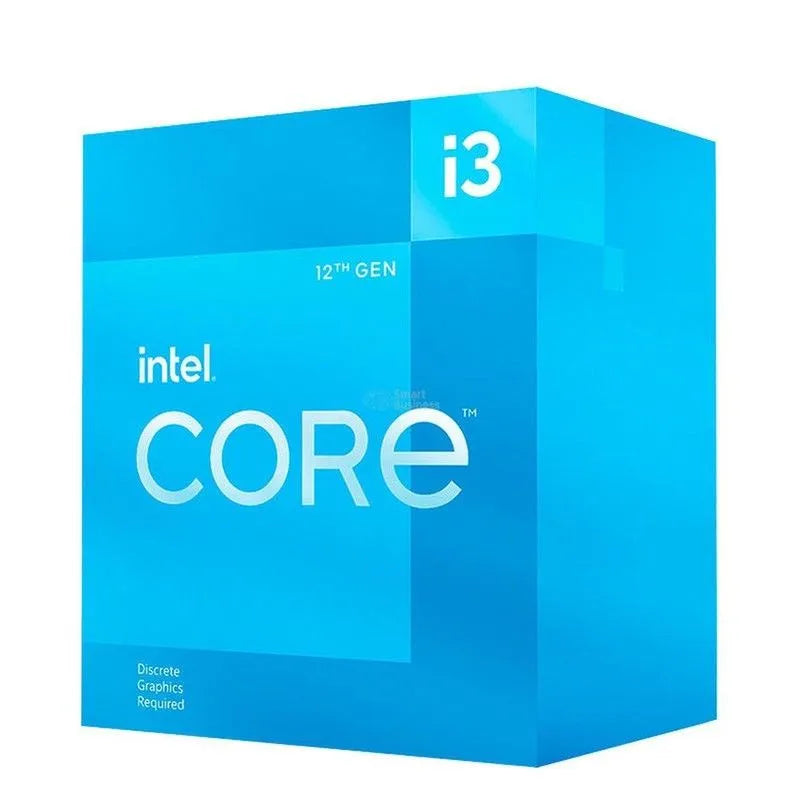 PROCESADOR INTEL CORE I3-12100F: VELOCIDAD 3.30/4.30GHZ, 12MB SMARTCACHÉ, SOCKET LGA1700, TECNOLOGÍA INTEL 7 (10NM)