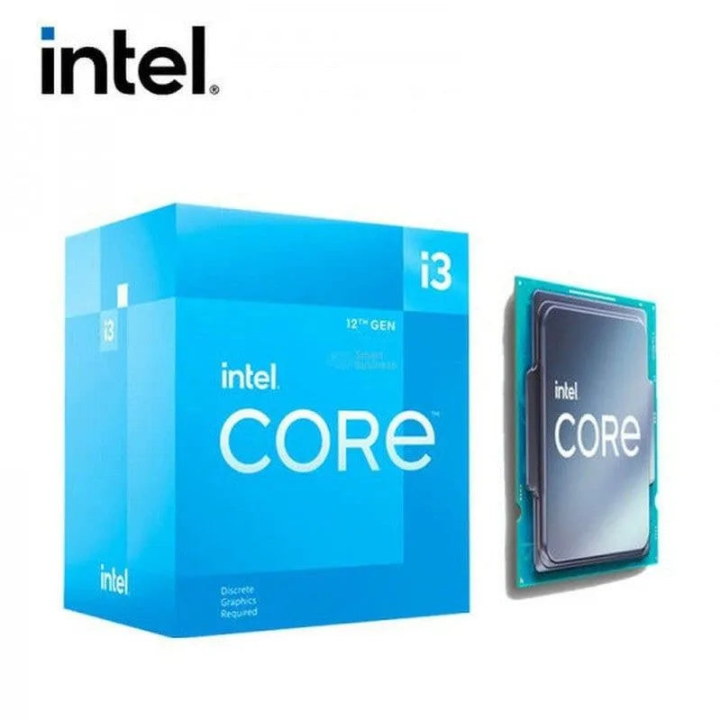 PROCESADOR INTEL CORE I3-12100F: VELOCIDAD 3.30/4.30GHZ, 12MB SMARTCACHÉ, SOCKET LGA1700, TECNOLOGÍA INTEL 7 (10NM)