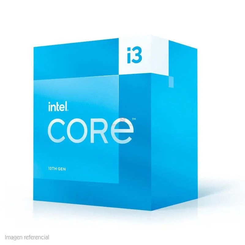 PROCESADOR DE ESCRITORIO INTEL CORE I3-13100 3.4GHZ, 12MB CACHE, 4 NÚCLEOS, GRÁFICA INTEGRADA, SOCKET LGA 1700 (BX8071513100)