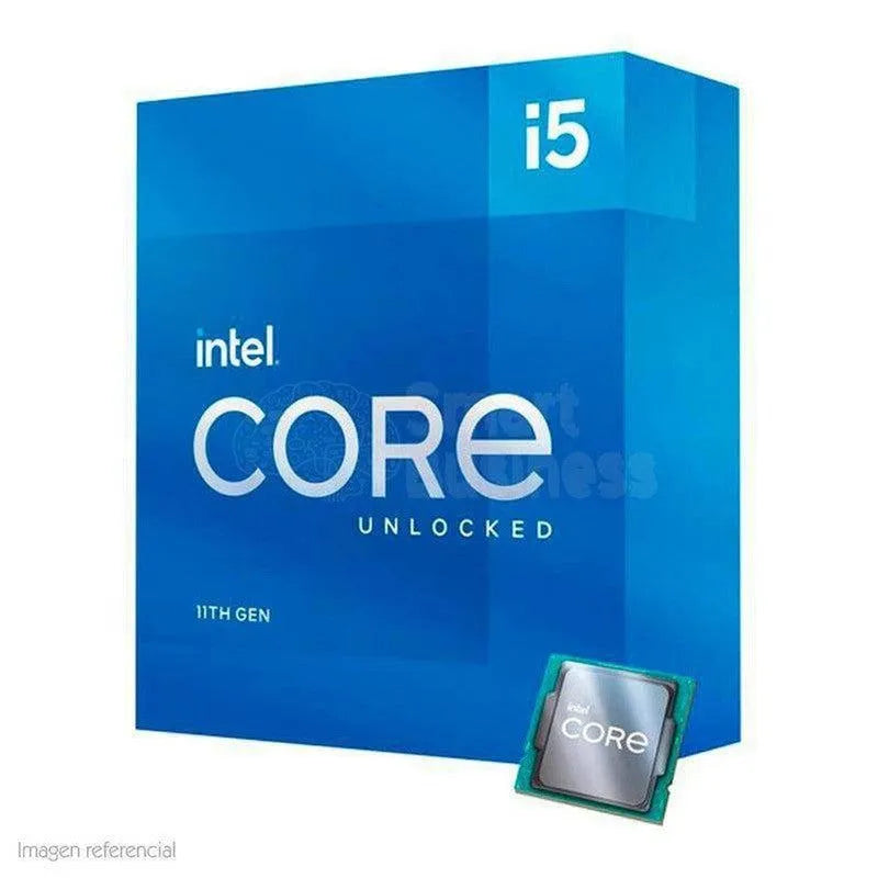 PROCESADOR INTEL CORE I5-11600K: 11VA. GENERACIÓN ROCKET LAKE, 3.90GHZ, SIX-CORE, 12MB SMART CACHE, INCLUYE INTEL UHD GRAPHICS 750, SOCKET 1200, SIN DISIPADOR