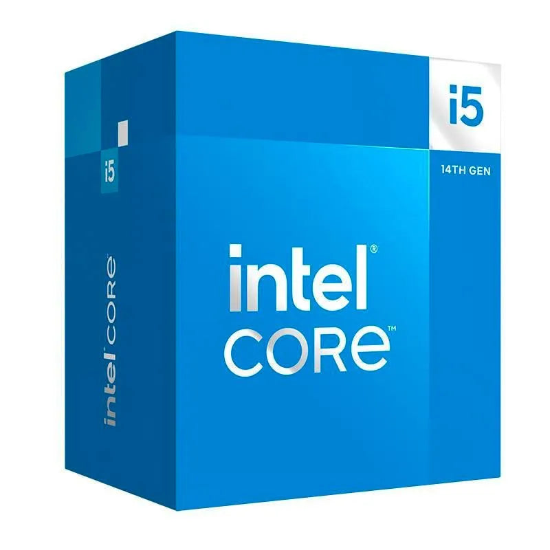 PROCESADOR INTEL CORE I5-14400: POTENCIA DE 2.5GHZ HASTA 4.7GHZ, 20MB, SOCKET LGA 1700, 10 NÚCLEOS CON GRÁFICA UHD 730