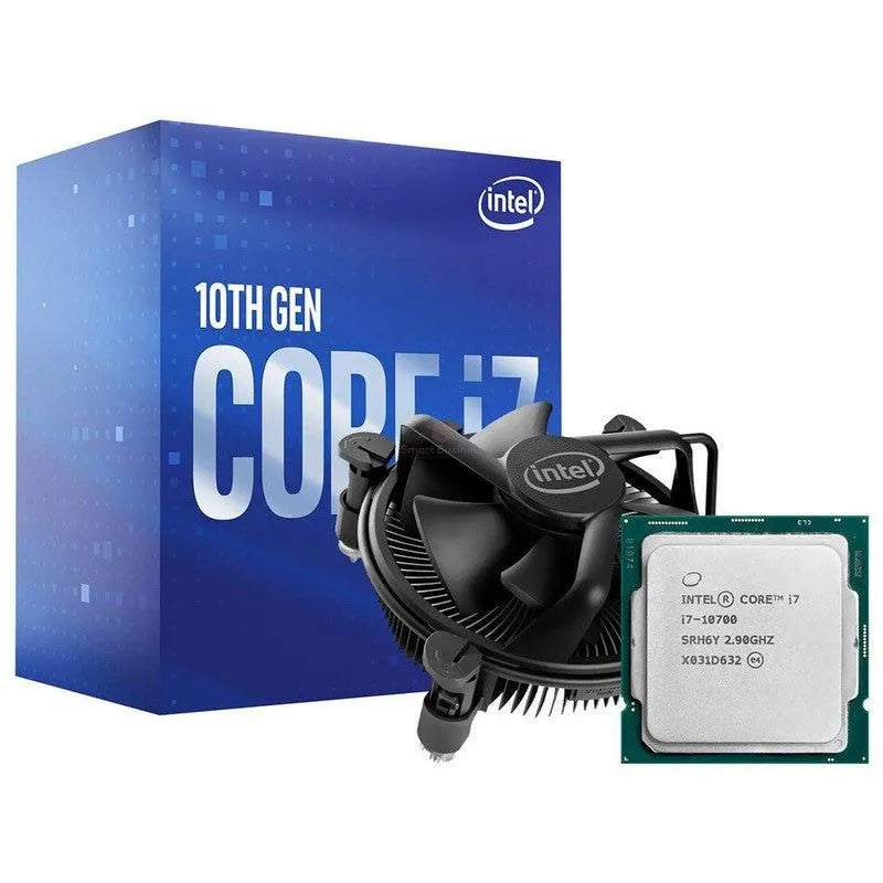PROCESADOR INTEL CORE I7 10700: POTENCIA DE 2.9GHZ, CACHÉ DE 16MB, 8 NÚCLEOS, GRÁFICOS UHD 630, SOCKET LGA 1200