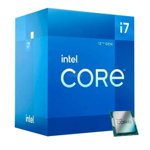 PROCESADOR INTEL CORE I7 12700 - 3.3GHZ, 25MB CACHE, 12 NÚCLEOS, GRÁFICOS INTEGRADOS UHD 770, SOCKET LGA 1700 (BX8071512700)
