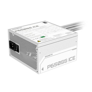 FUENTE DE ALIMENTACIÓN ATX GIGABYTE GP-P650SS ICE: 650W, 80 PLUS SILVER, EFICIENCIA ENERGÉTICA Y RENDIMIENTO ESTABLE