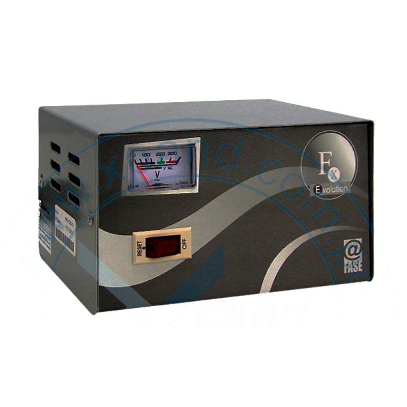 ESTABILIZADOR DE VOLTAJE ELISE FXE10: POTENTE Y SÓLIDO, 1.0KVA, 4 TOMAS A 220VAC, 1 TOMA BY-PASS, FIABILIDAD Y RENDIMIENTO ASEGURADO