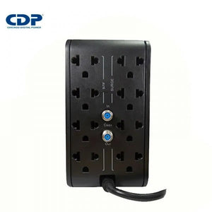 REGULADOR DE VOLTAJE CDP R2C-AVR1008I - POTENCIA DE 1000VA/500W, RANGO DE VOLTAJE DE 170-270 VAC