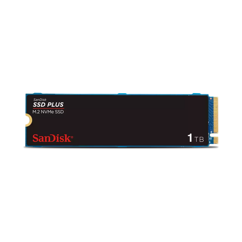 SANDISK SSD PLUS M.2 NVME 1 TB PCIE 3.0 3200 MB/S 2280 ELEVADO RENDIMIENTO